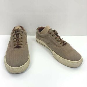 Polo Ralph Lauren Mens Vaughn Sneakers Brown 0200001087 Lace Up Low Top 8 D